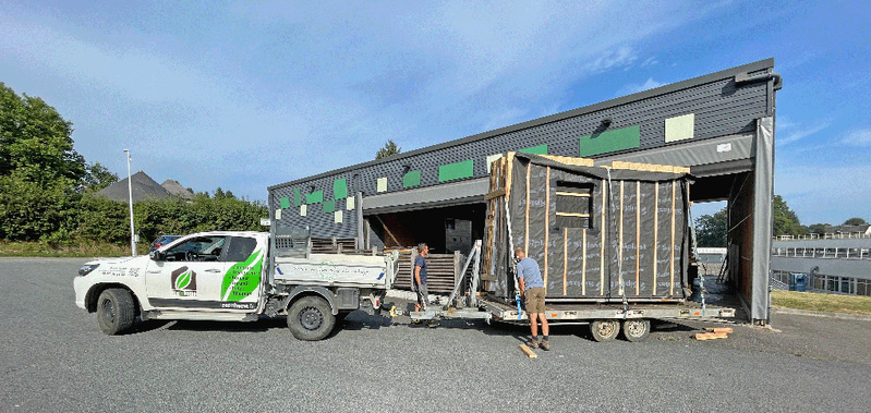 CHARGEMENT PRÊT AU TRANSPORT