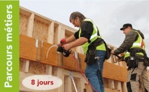 Parcours Métiers Construire en OSSATURE BOIS (8 jours)